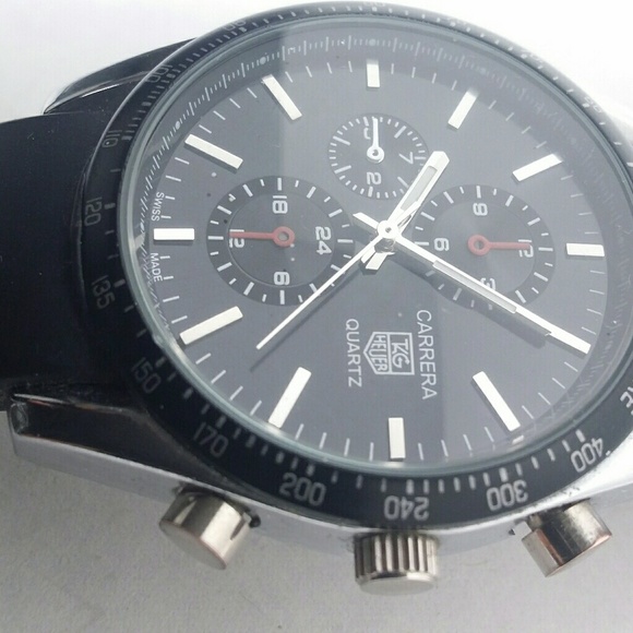 Classic Tag Heuer Carrera quartz watch - Picture 2 of 6